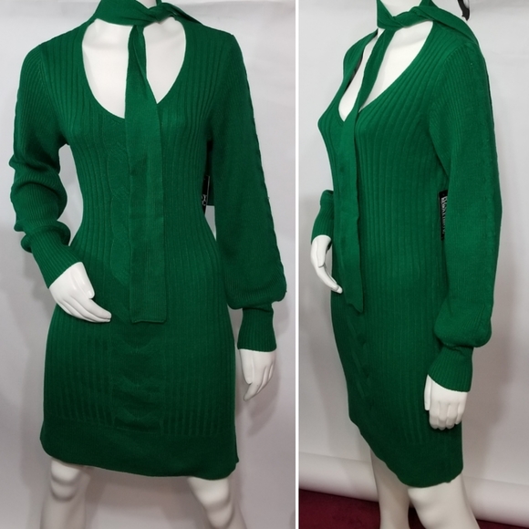 Ribbed Knit Sweater Dress - Picture 5 of 7